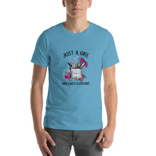 Load image into Gallery viewer, Just a girl who loves Clarisonic Unisex T-Shirt