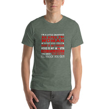 Load image into Gallery viewer, I'm a little smartass an April 29th Woman Unisex T-Shirt
